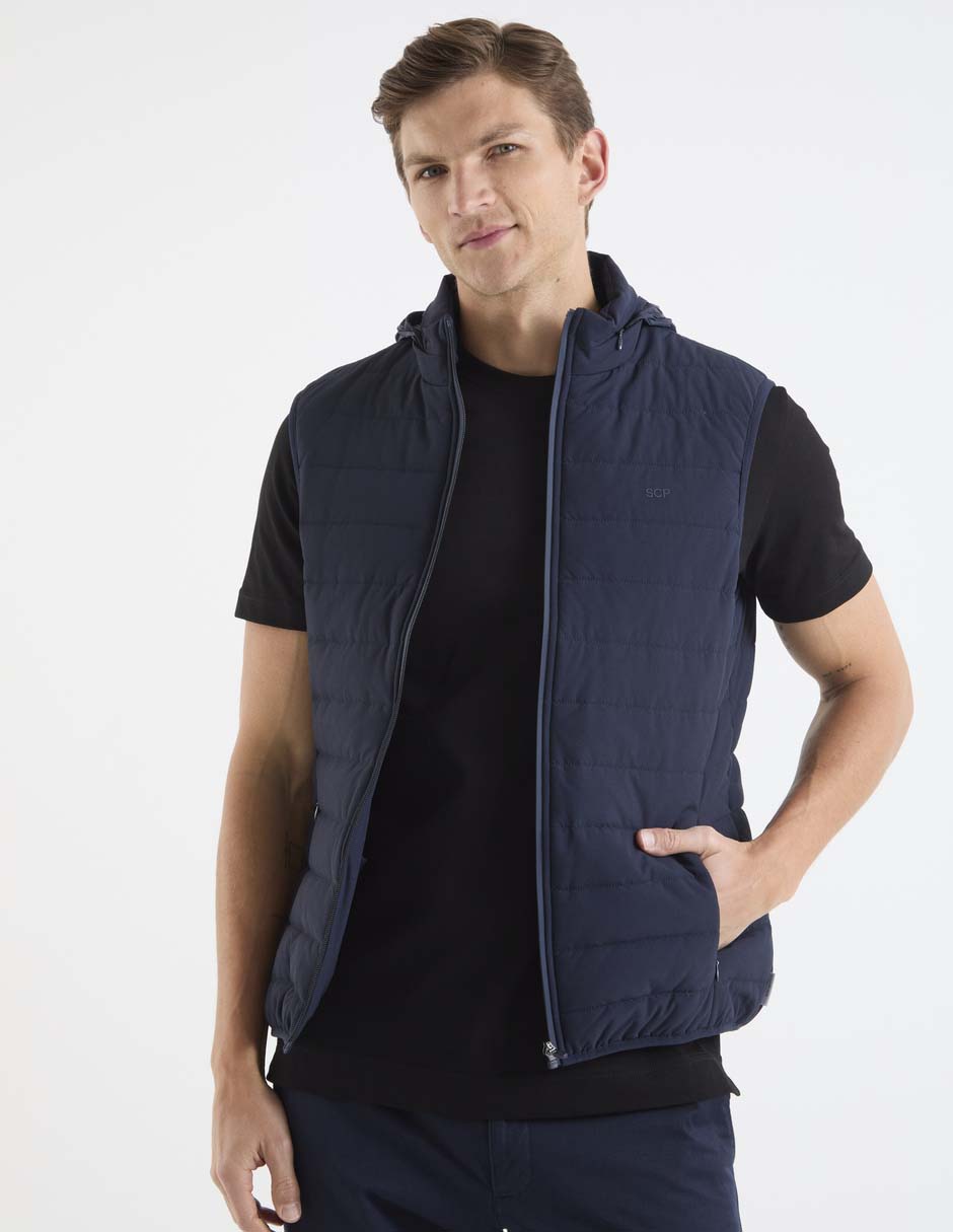 Chaleco con bolsillos para hombre
