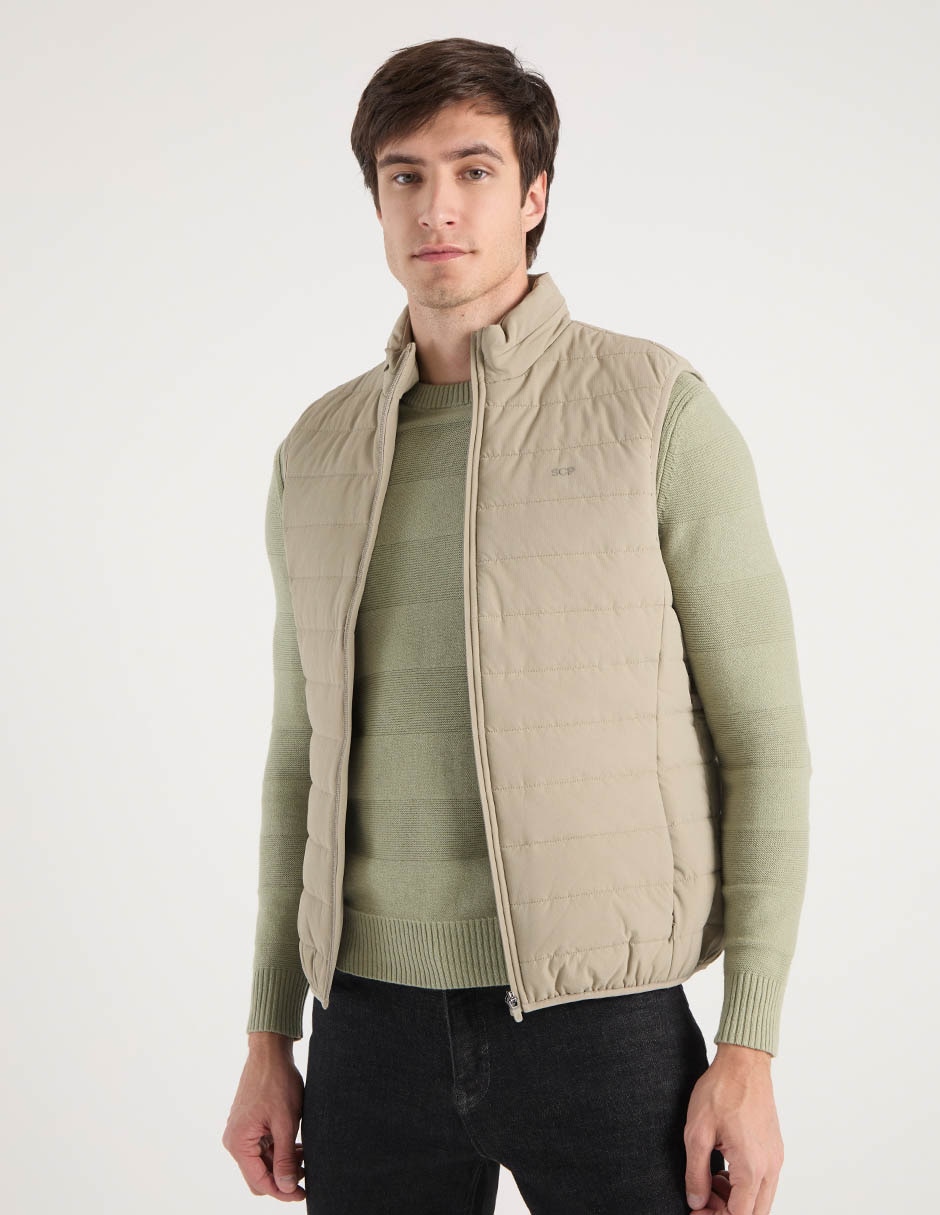 Chaleco con bolsillos para hombre