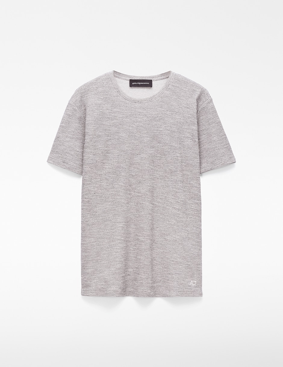Playera cuello redondo para hombre 4