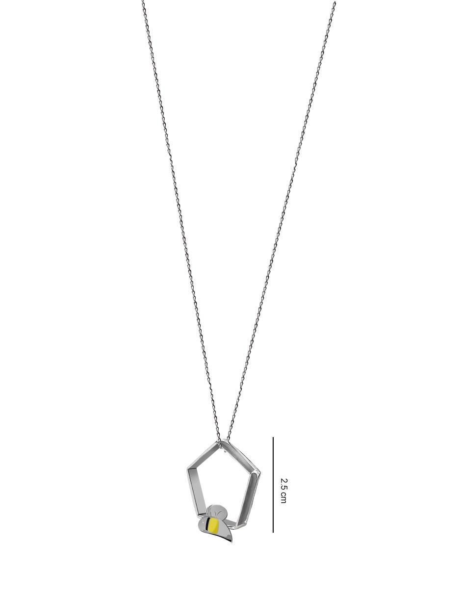 Collar de abeja de plata p 925 3