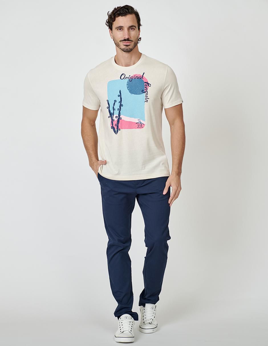 Playera cuello redondo para hombre 4