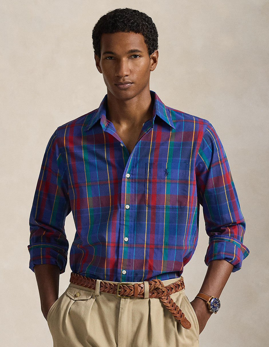 Camisa business casual manga larga para hombre Camisa business casual manga larga para hombre