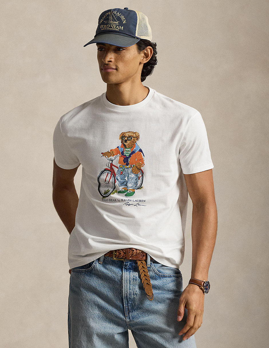 Playera cuello redondo para hombre
