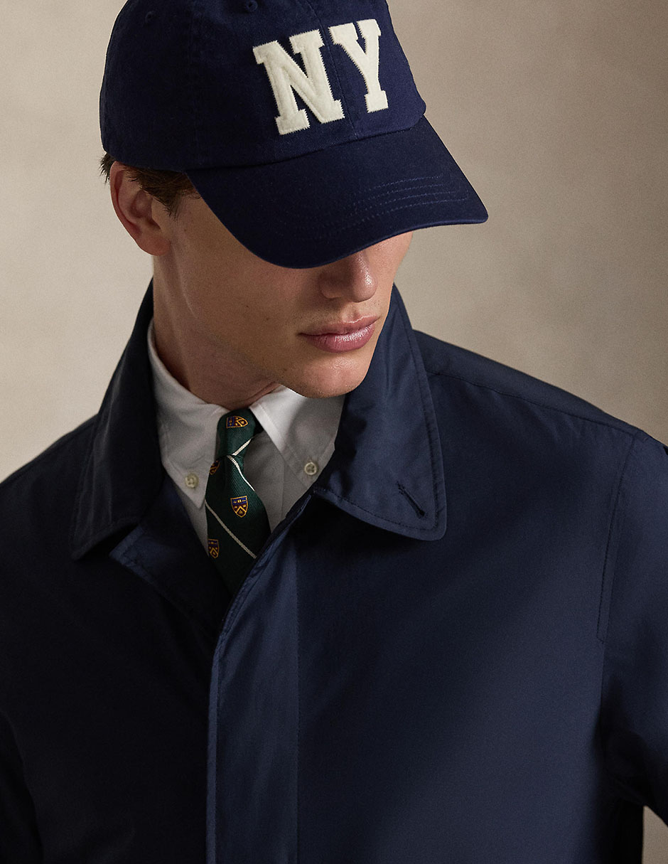 Abrigo impermeable con bolsillos para hombre 4