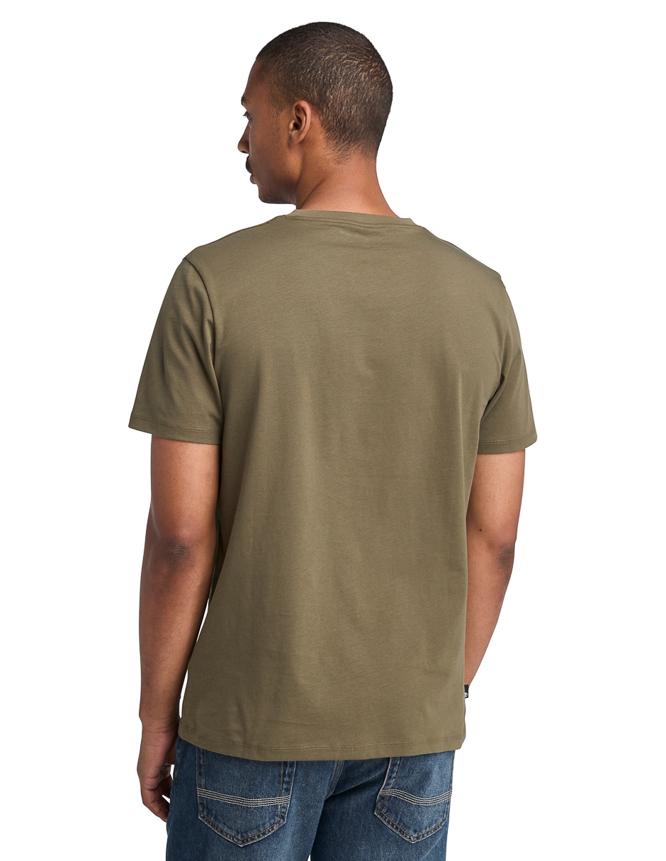 Playera Tee cuello redondo para hombre 4