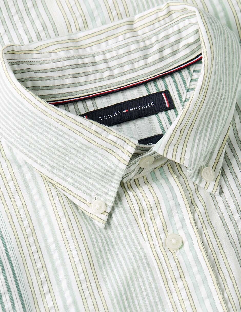 Camisa casual de algodón manga larga para hombre 2
