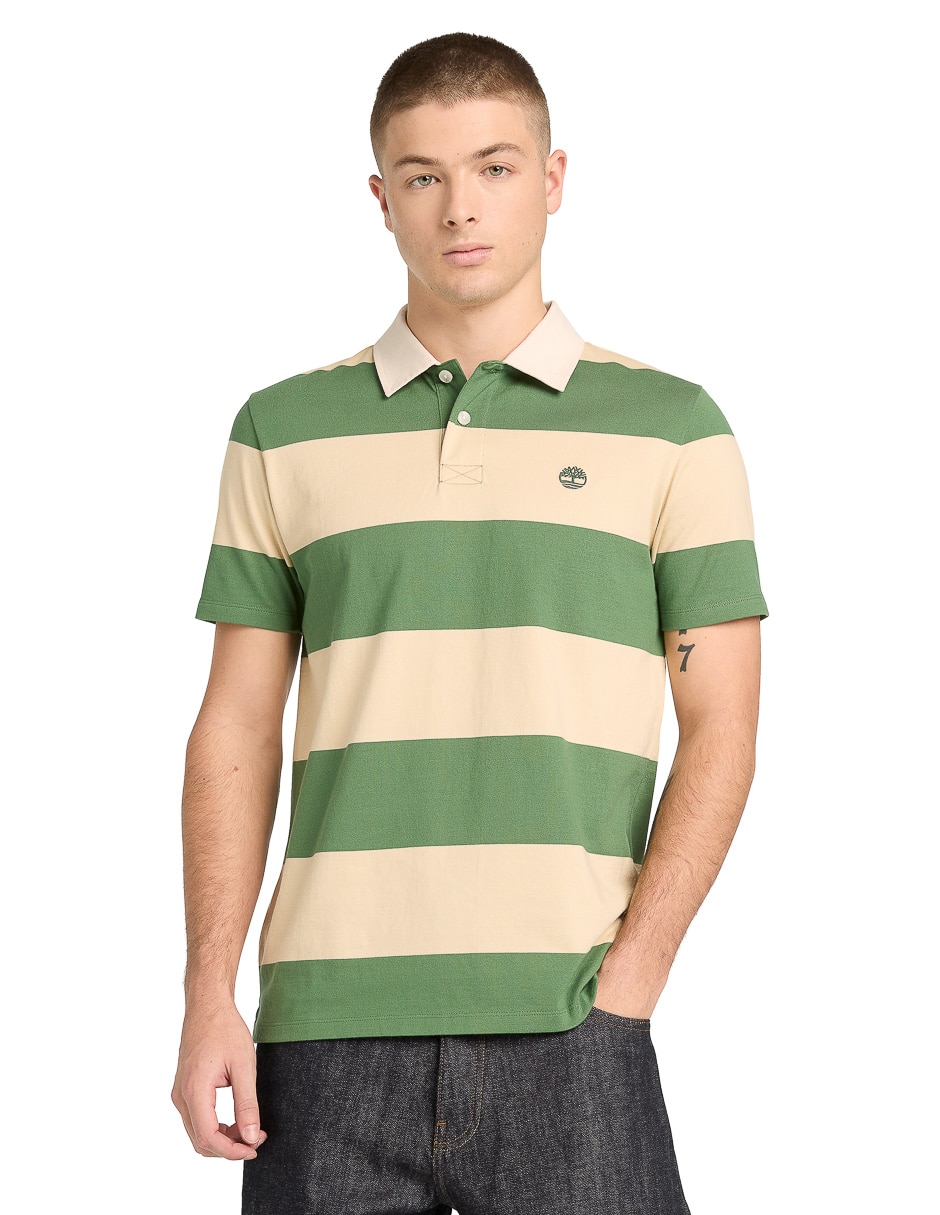 Playera tipo polo Sleeve para hombre