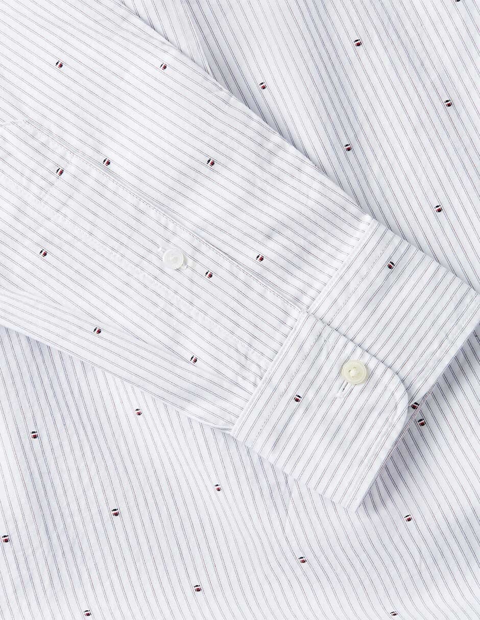 Camisa casual de algodón manga larga para hombre 5