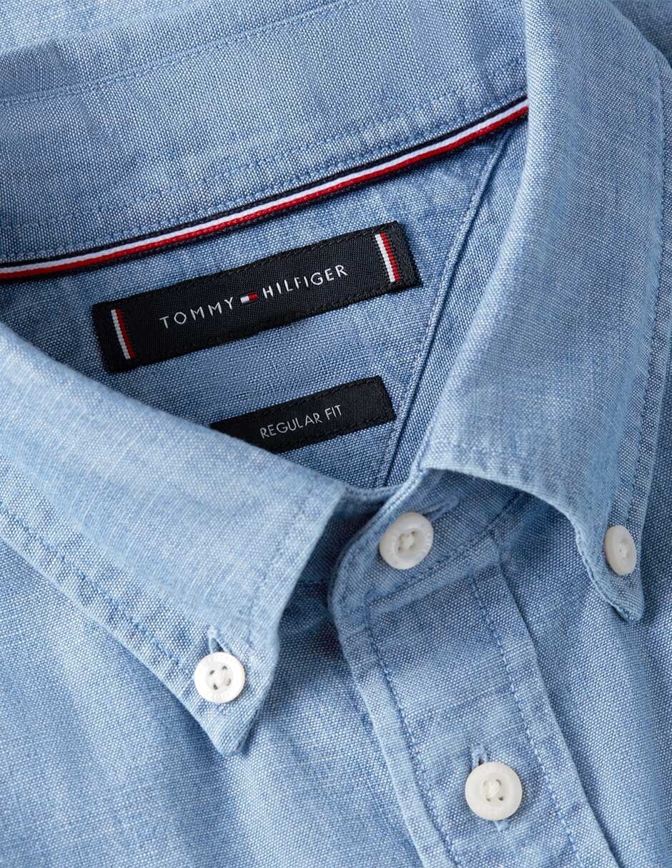 Camisa casual de algodón manga larga para hombre 3