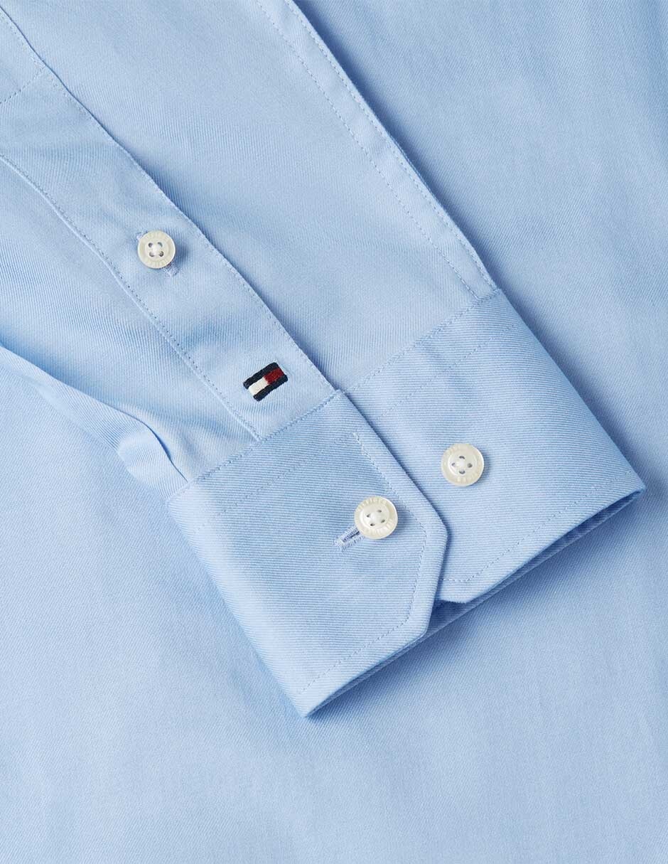 Camisa casual de algodón manga larga para hombre 4