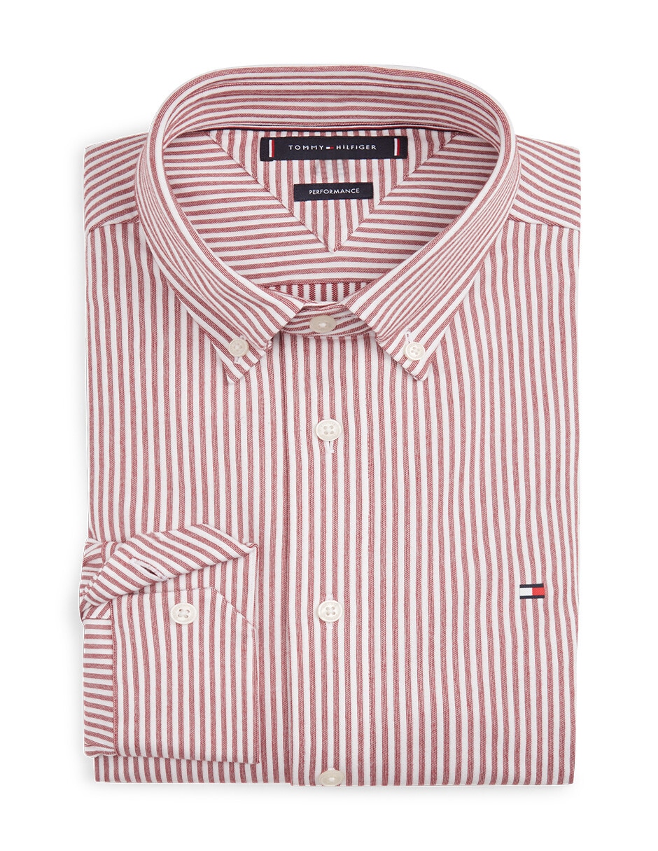 Camisa casual manga larga para hombre 5
