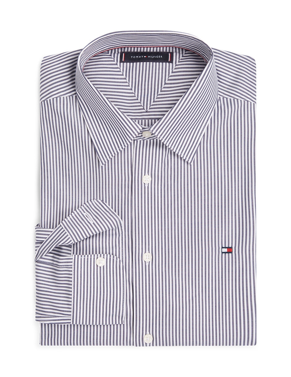 Camisa casual de algodón manga larga para hombre 4