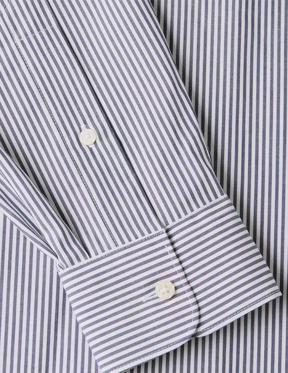 Camisa casual de algodón manga larga para hombre 5