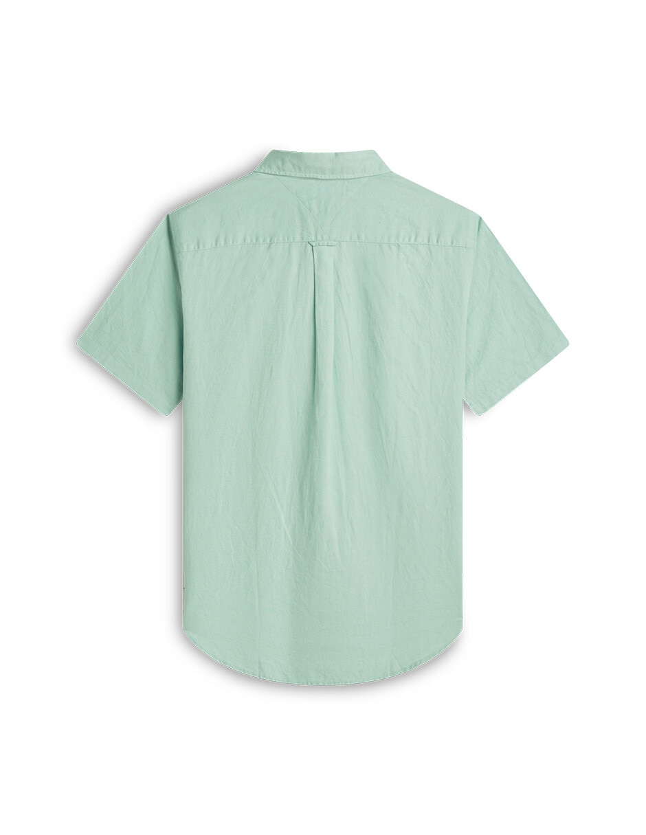 Camisa casual Hilfiger manga corta para hombre 2