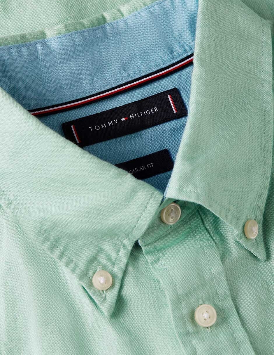 Camisa casual Hilfiger manga corta para hombre 3