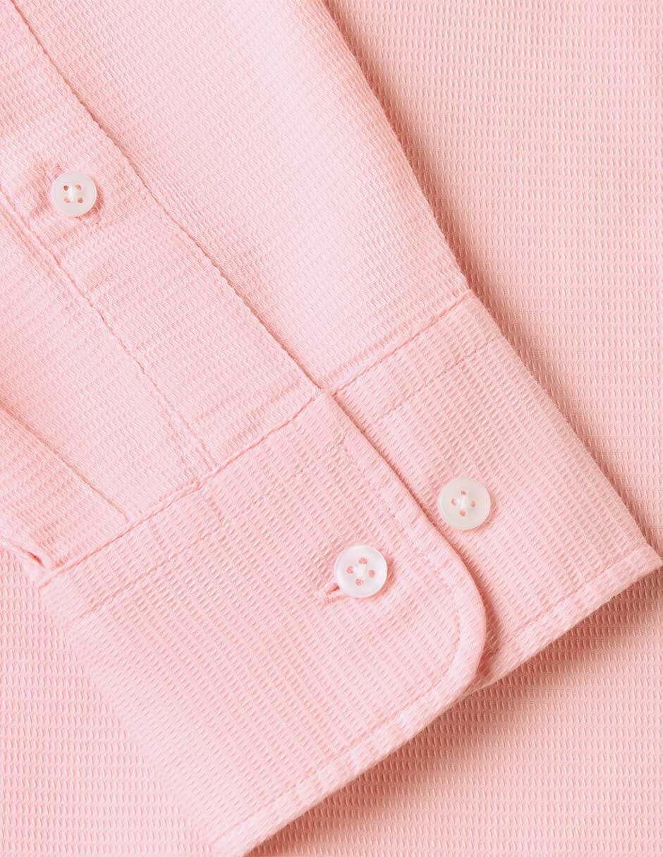Camisa casual Hilfiger de algodón manga larga para hombre 4