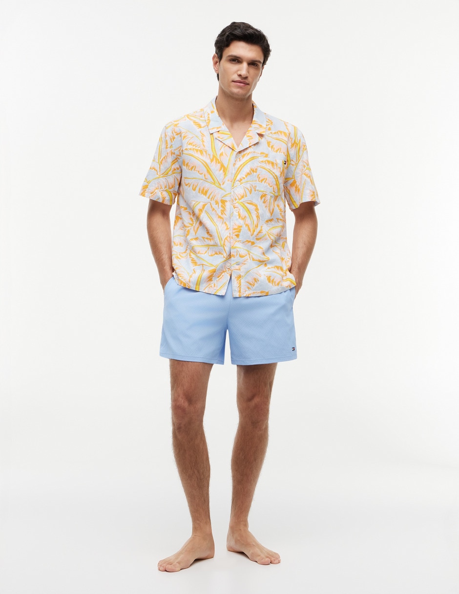 Camisa casual de algodón manga corta para hombre 4