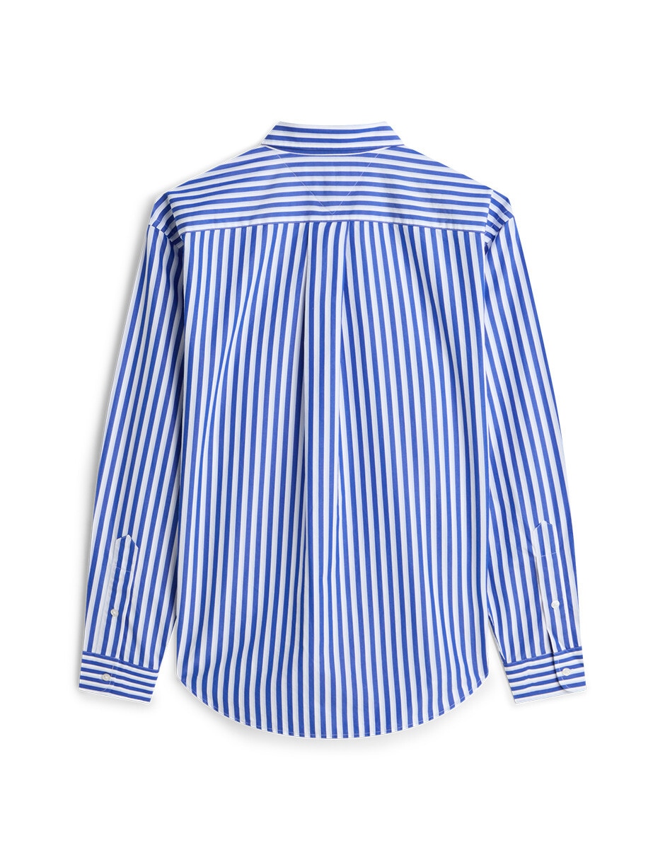 Camisa casual de algodón manga larga para hombre 2
