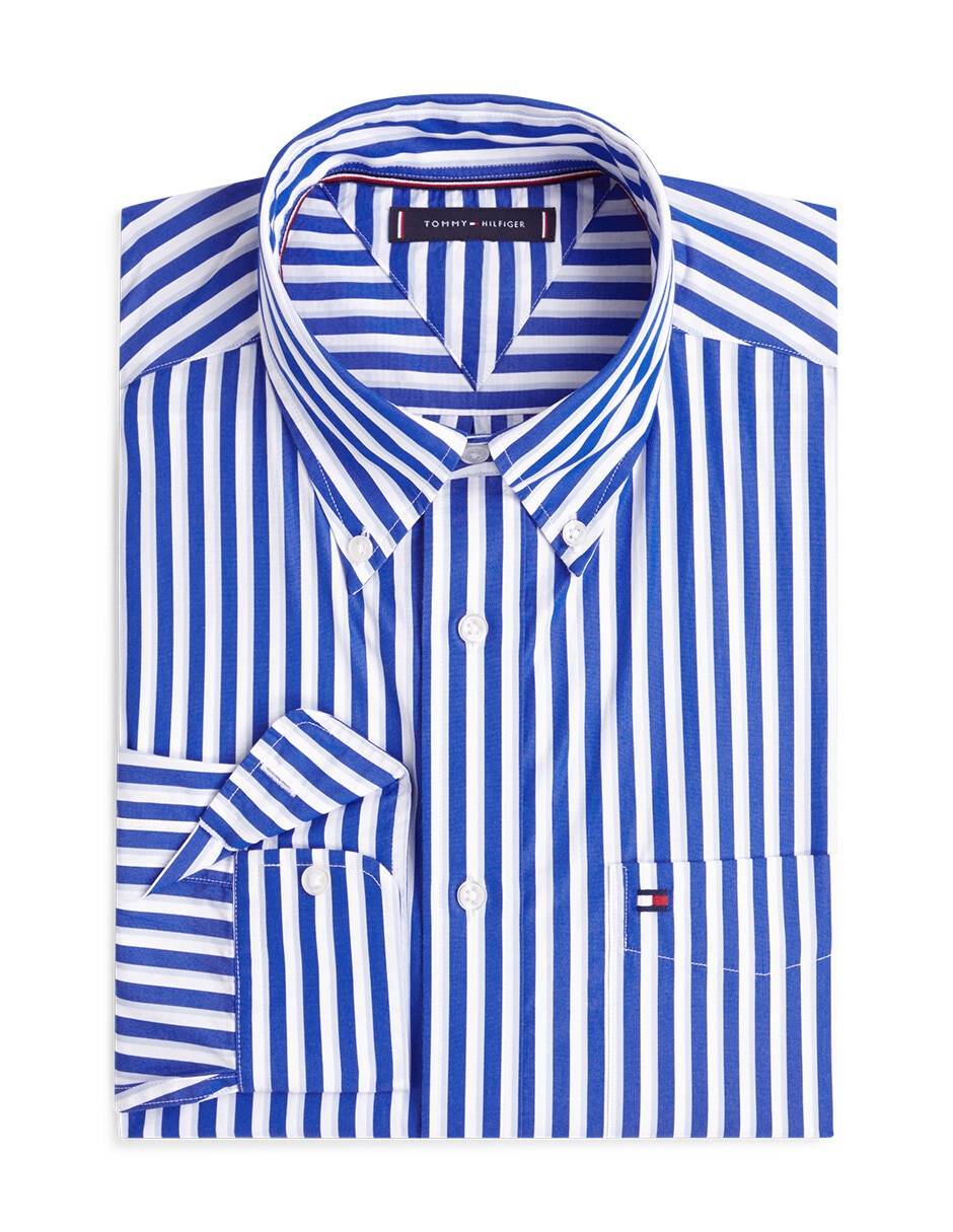Camisa casual de algodón manga larga para hombre 5