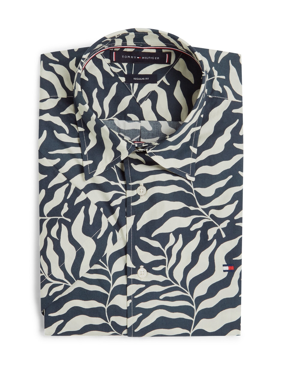 Camisa casual de algodón manga corta para hombre 2