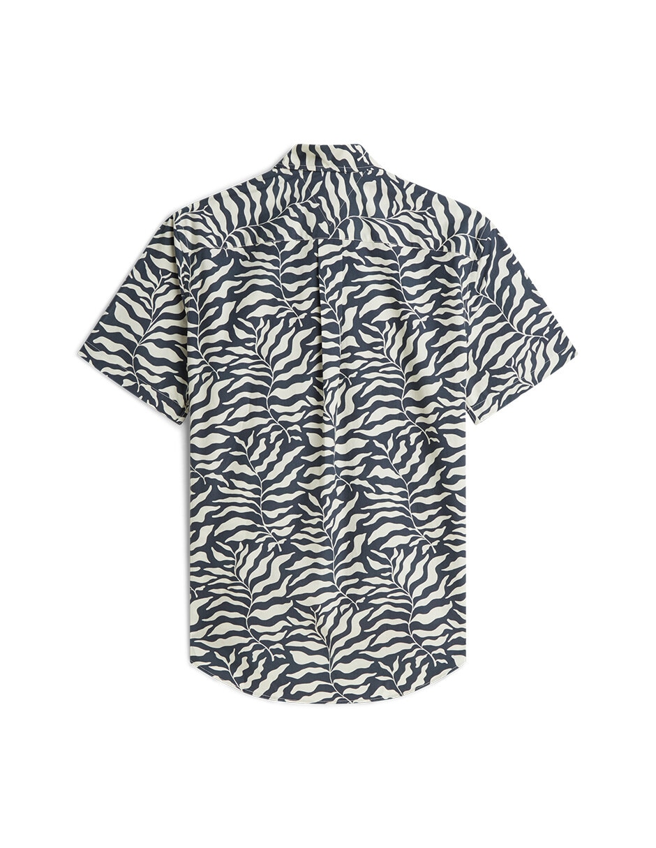 Camisa casual de algodón manga corta para hombre 3