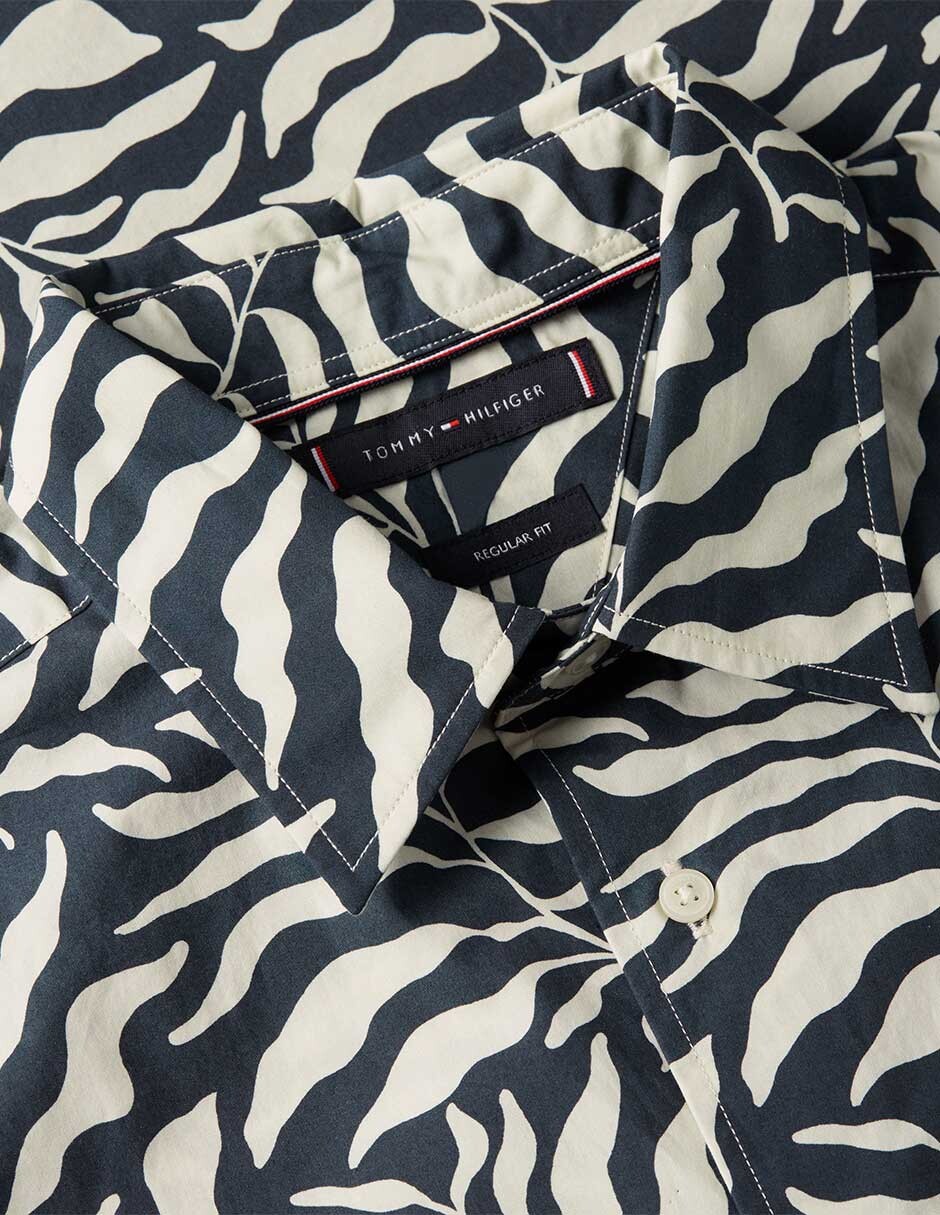 Camisa casual de algodón manga corta para hombre 4