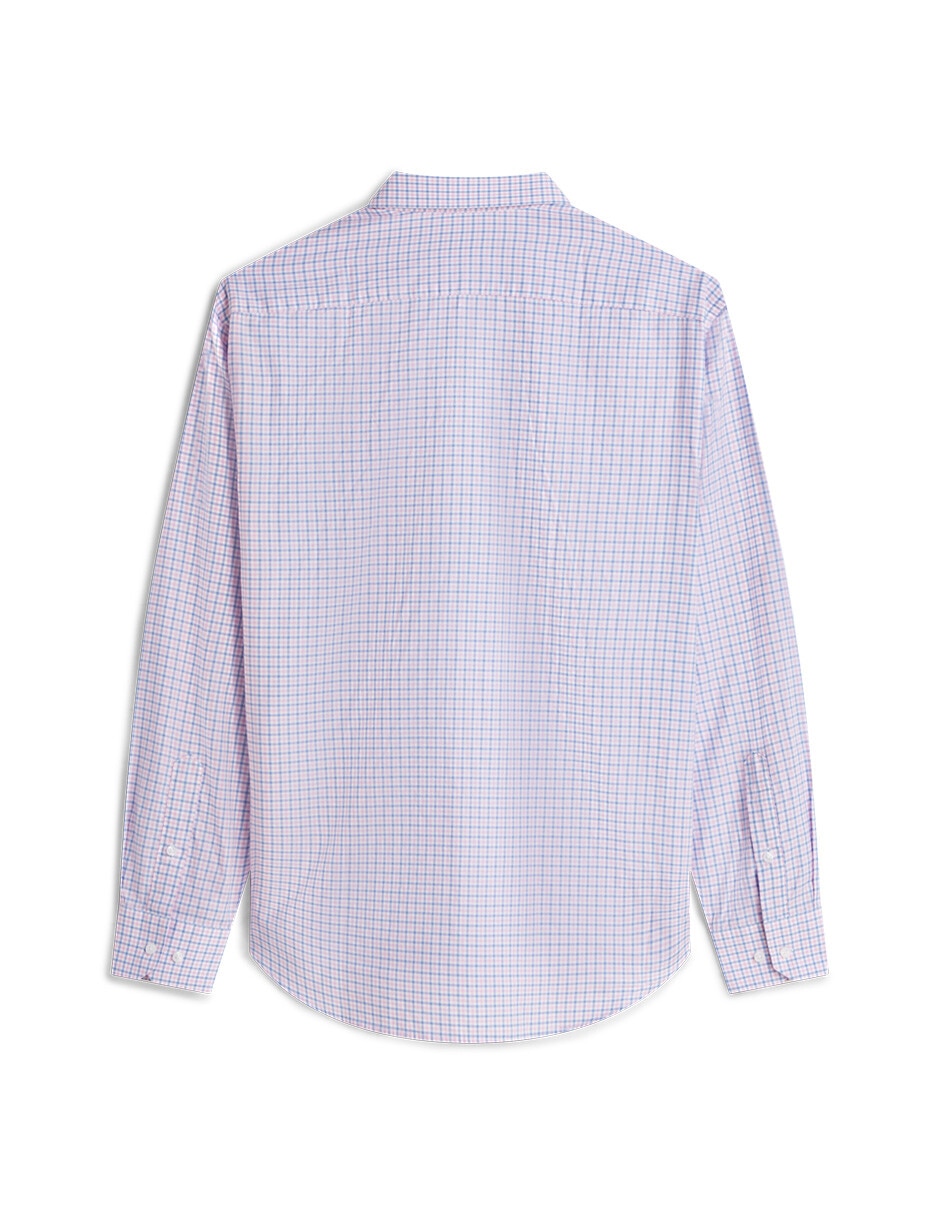 Camisa casual de algodón manga larga para hombre 2