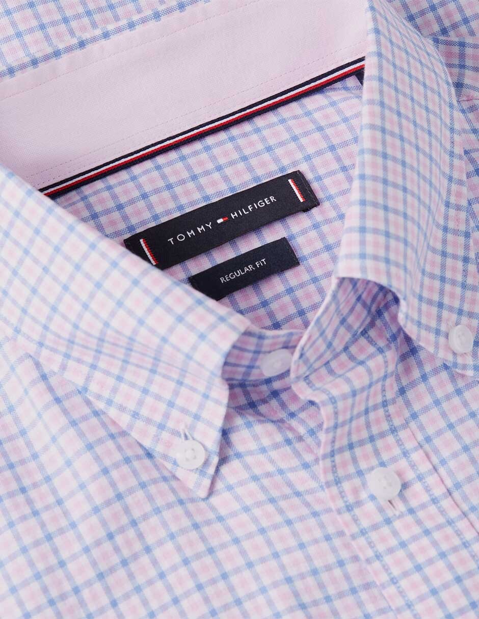 Camisa casual de algodón manga larga para hombre 5