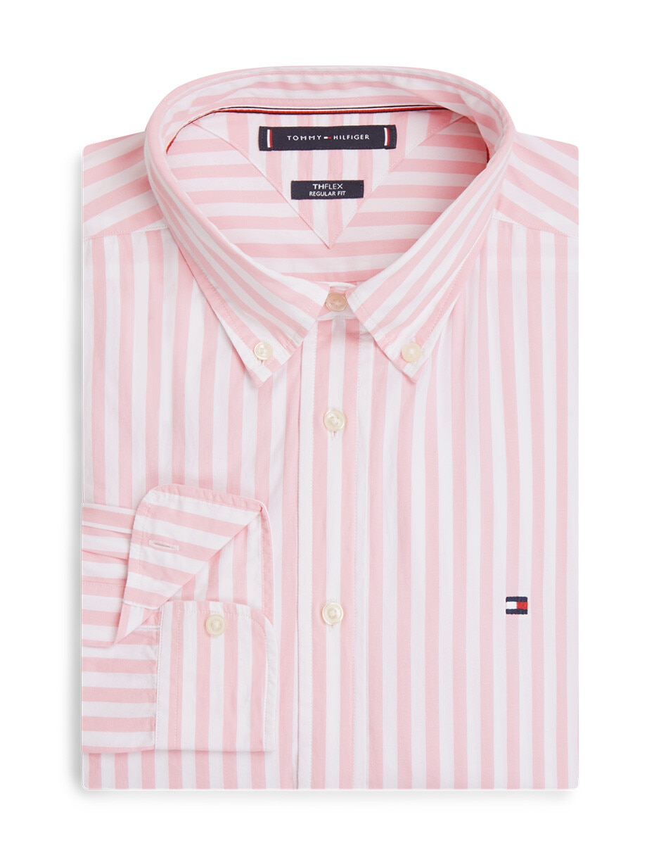 Camisa casual de algodón manga larga para hombre 4