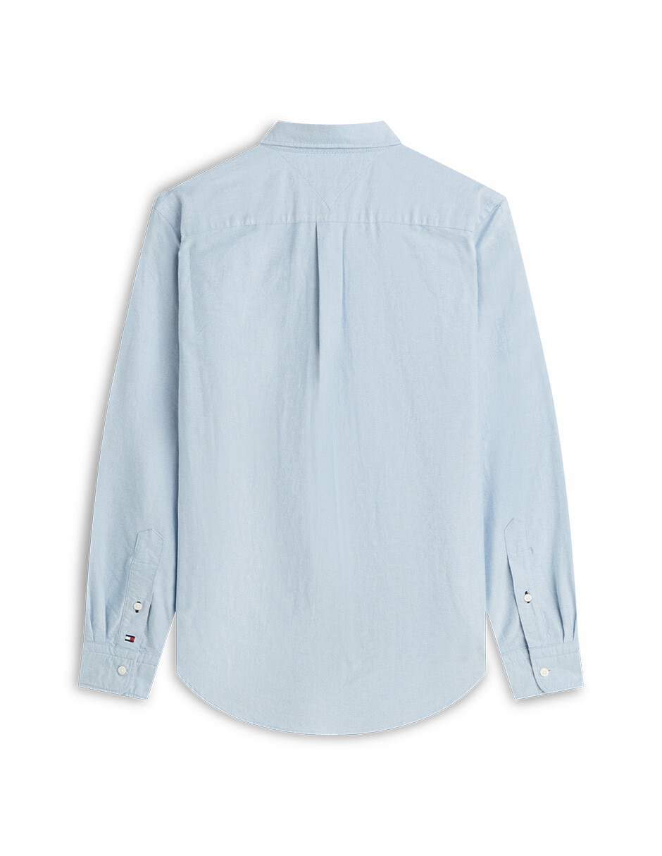 Camisa casual de algodón manga larga para hombre 2