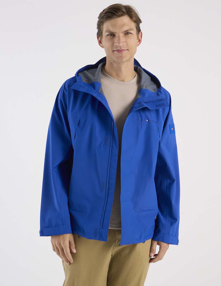 Chamarra casual Hilfiger con capucha para hombre