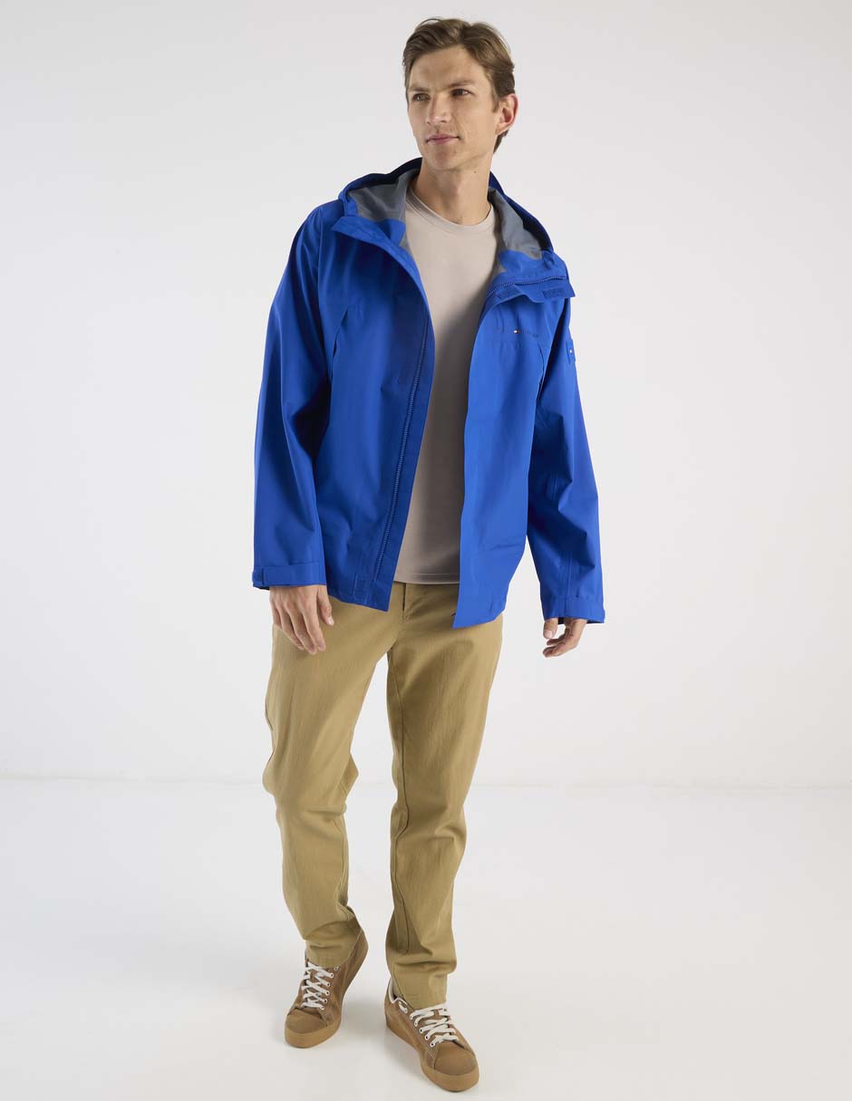 Chamarra casual Hilfiger con capucha para hombre 2