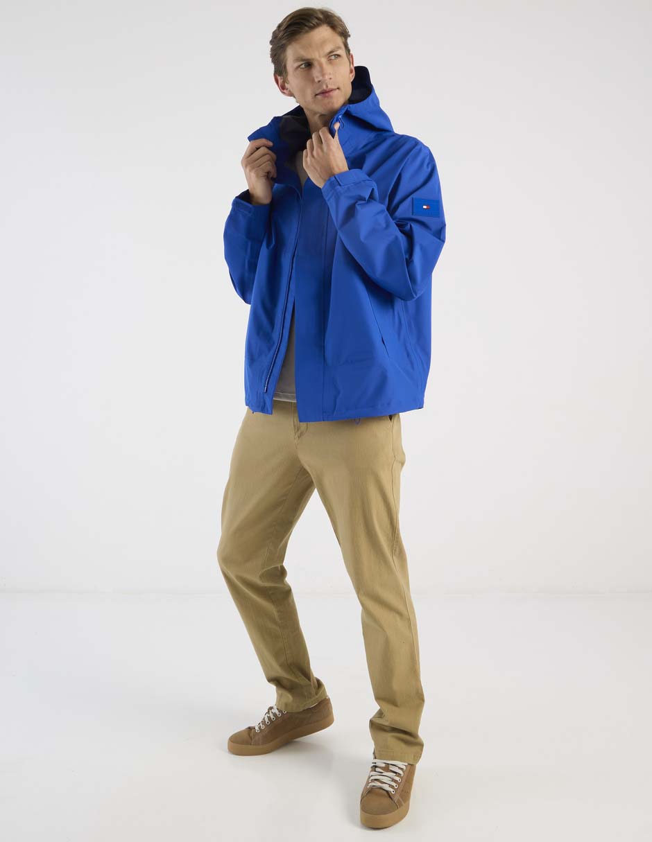 Chamarra casual Hilfiger con capucha para hombre 3