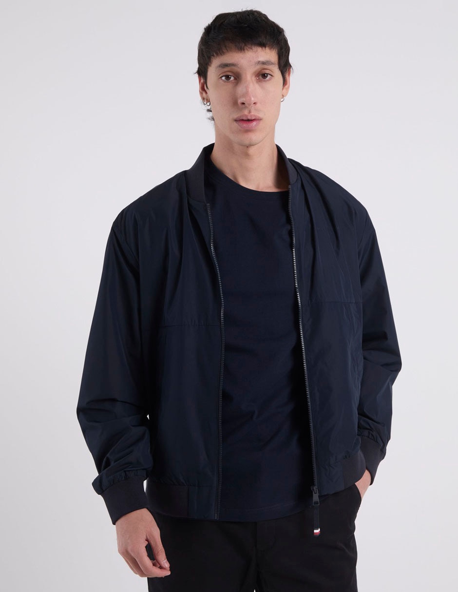 Chamarra bomber sin capucha para hombre Chamarra bomber sin capucha para hombre