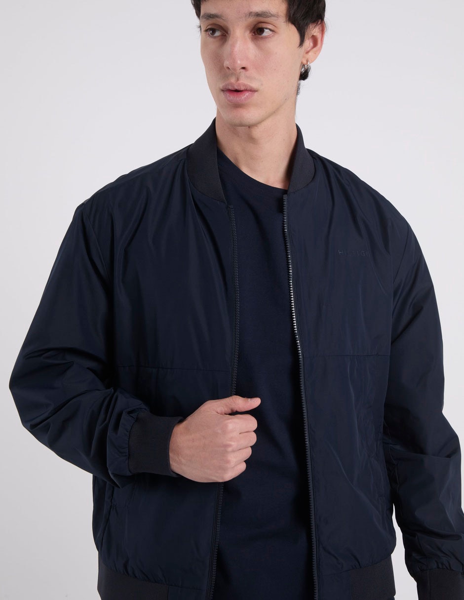 Chamarra bomber sin capucha para hombre 5