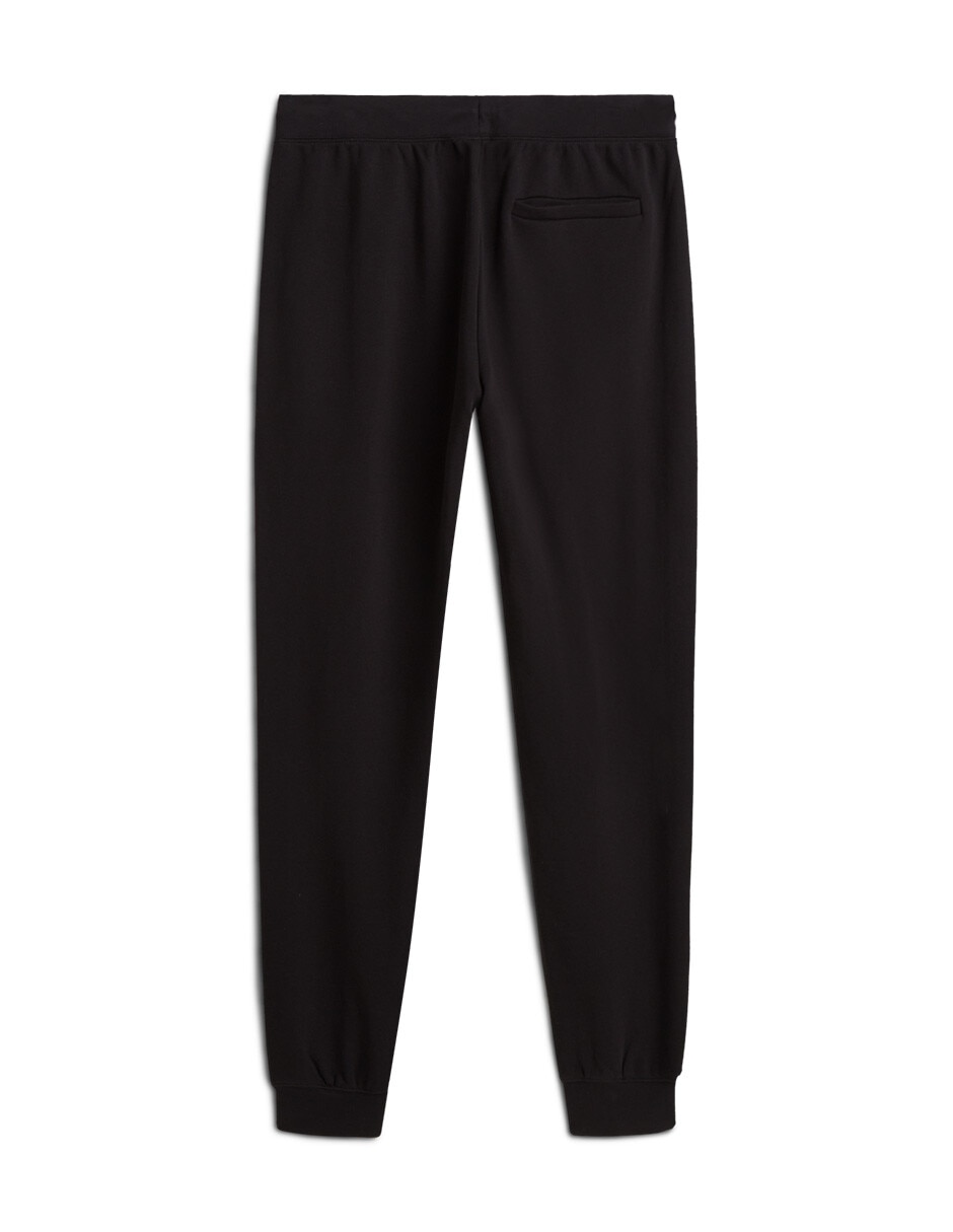 Pants regular con jareta para hombre 2
