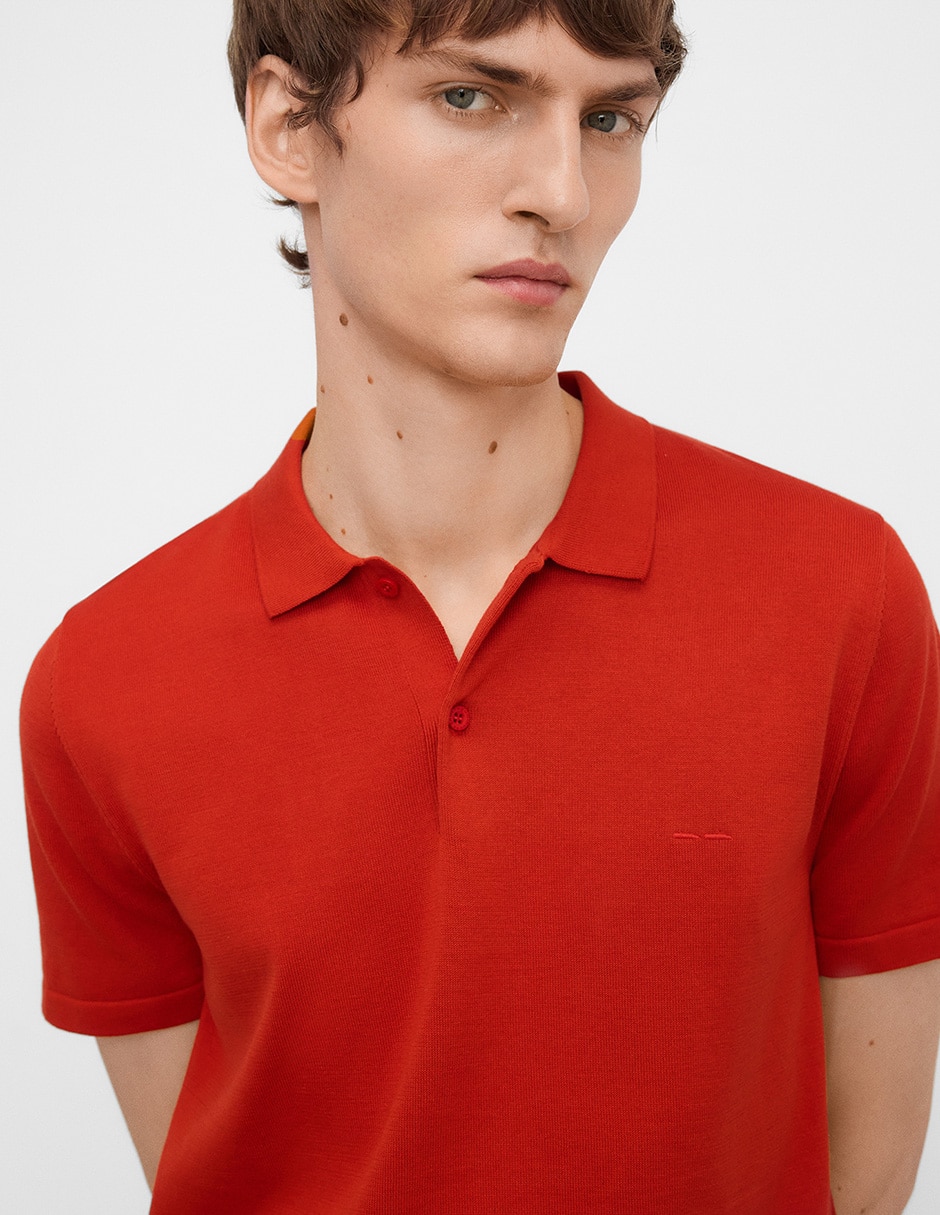 Playera tipo polo para hombre 4