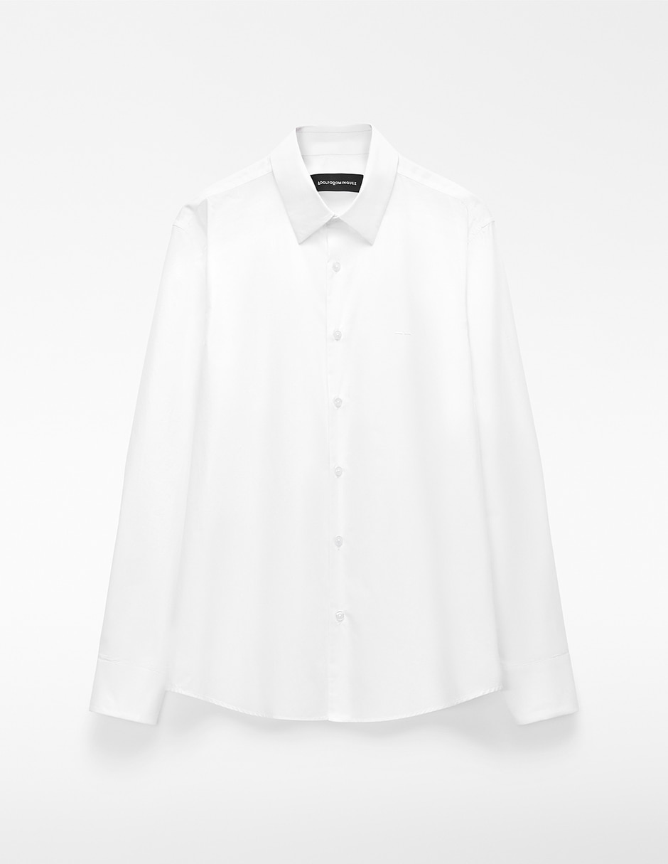 Camisa casual de algodón manga larga para hombre 5