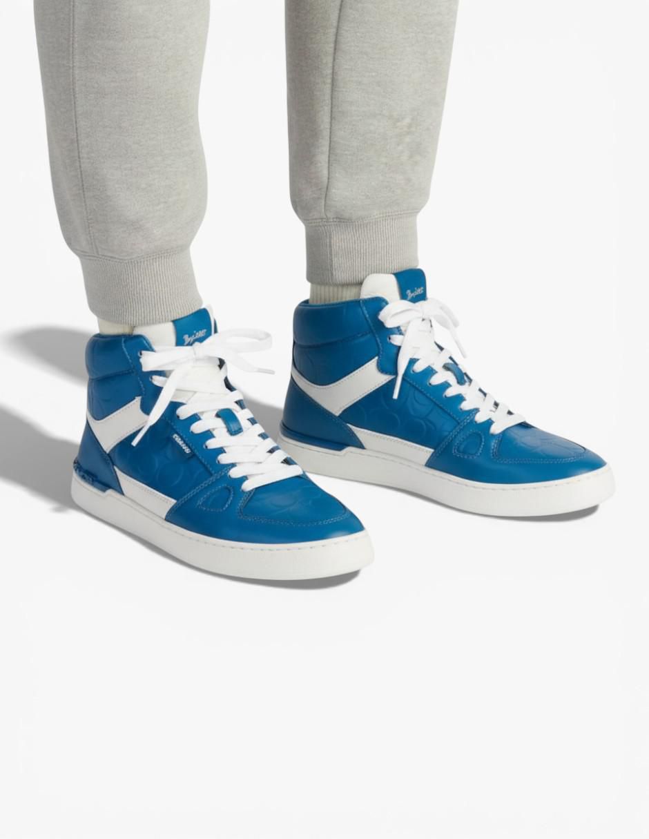 Tenis de piel Clip Court High Top para hombre 4