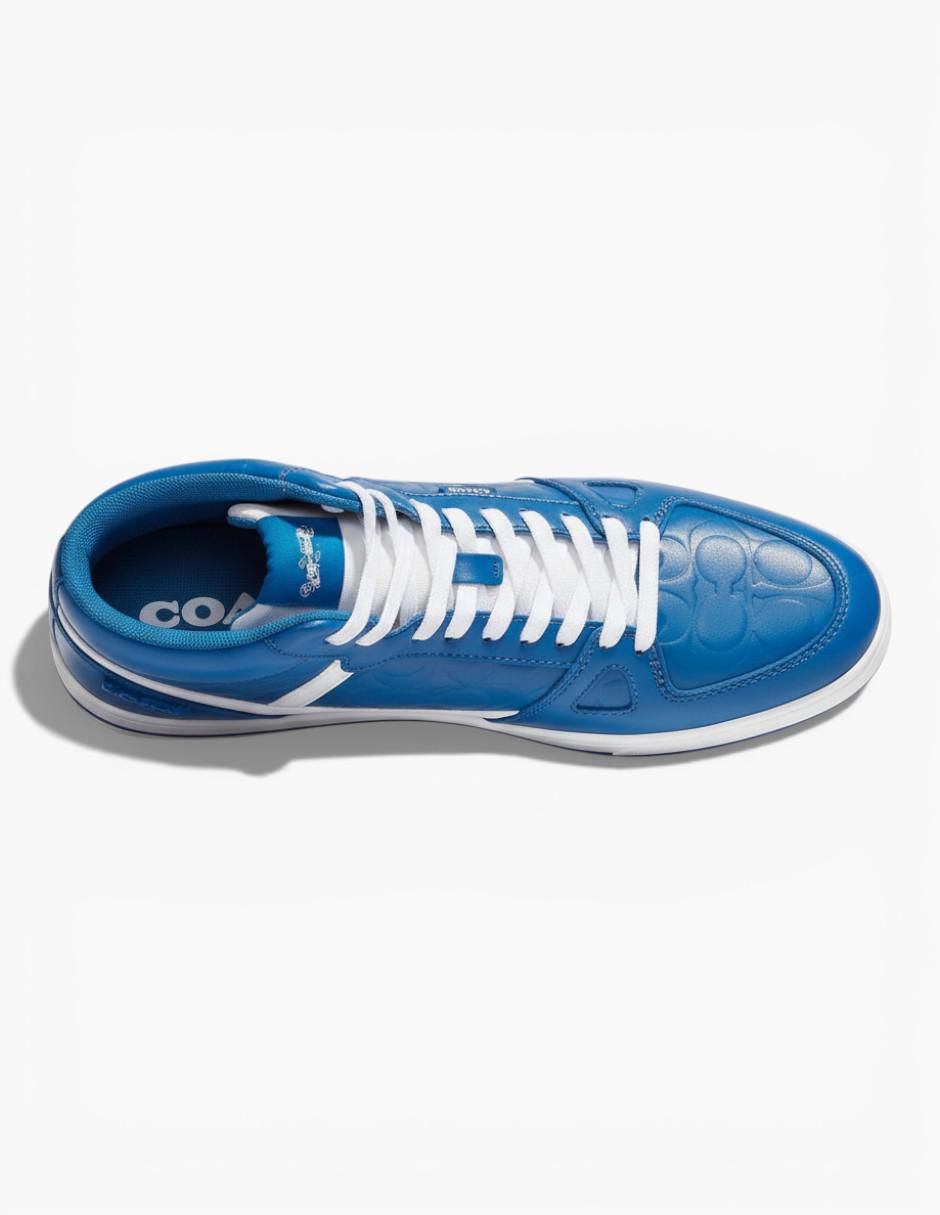 Tenis de piel Clip Court High Top para hombre 5