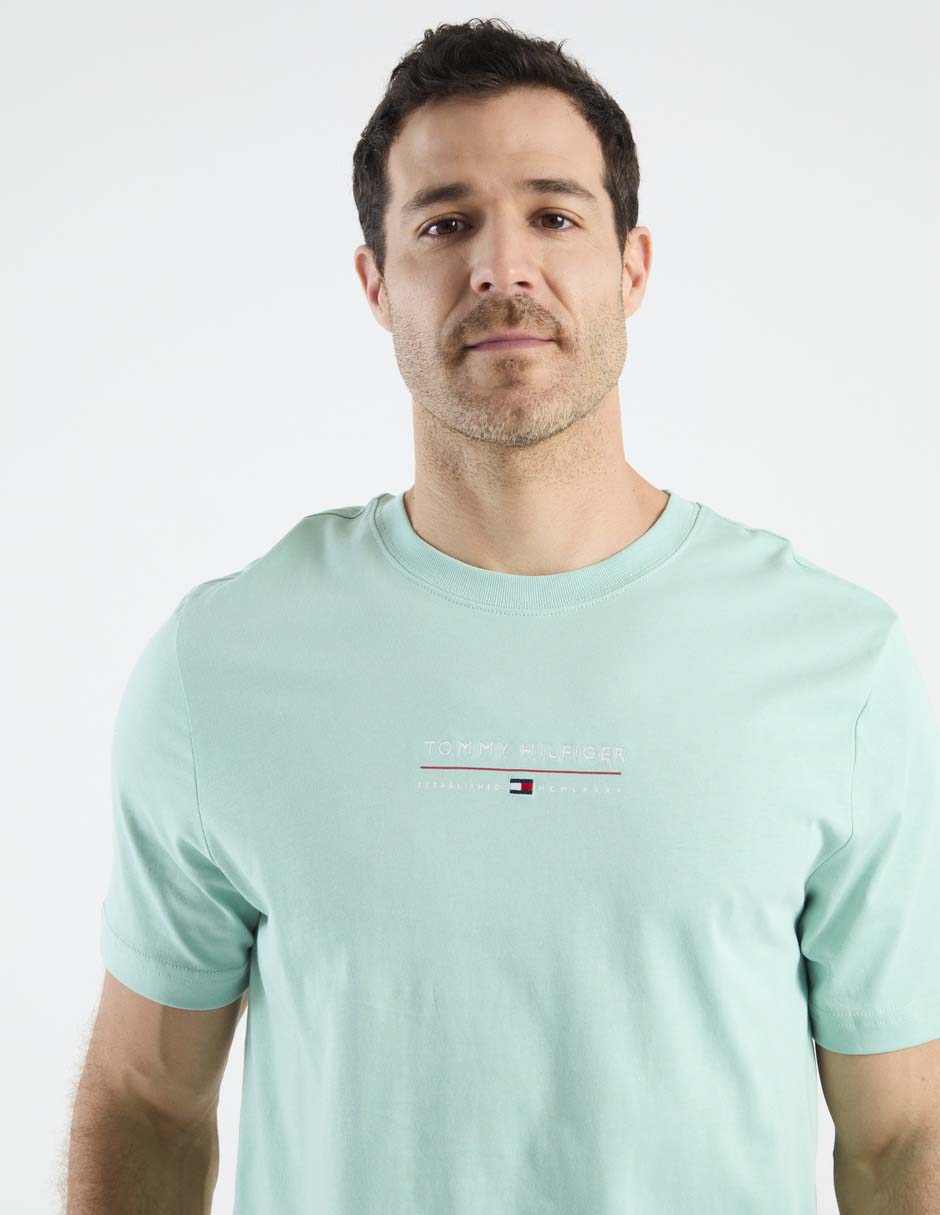 Playera cuello redondo para hombre 4