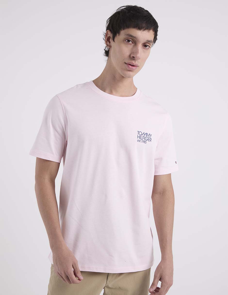 Playera cuello redondo para hombre