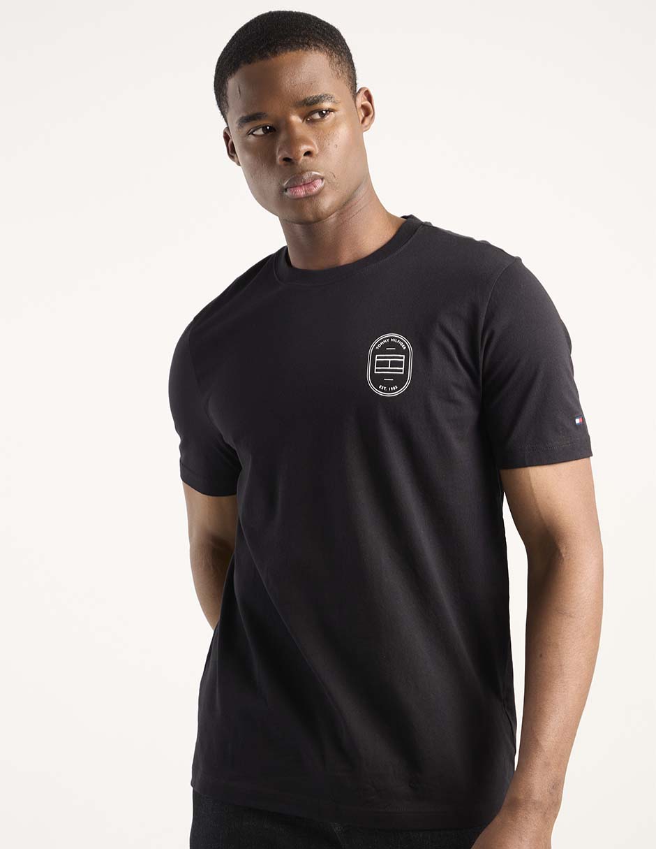 Playera Hilfiger cuello redondo para hombre