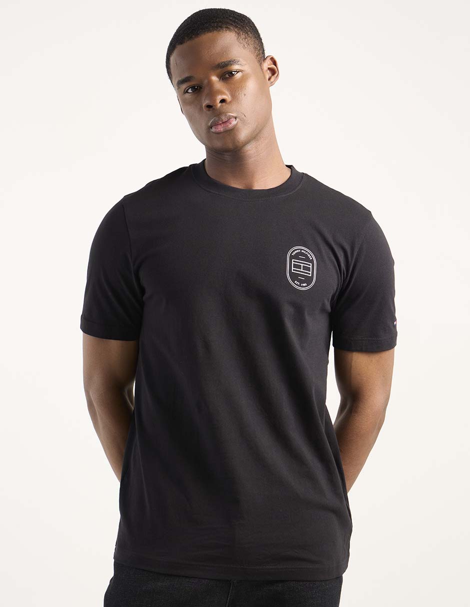 Playera Hilfiger cuello redondo para hombre 2