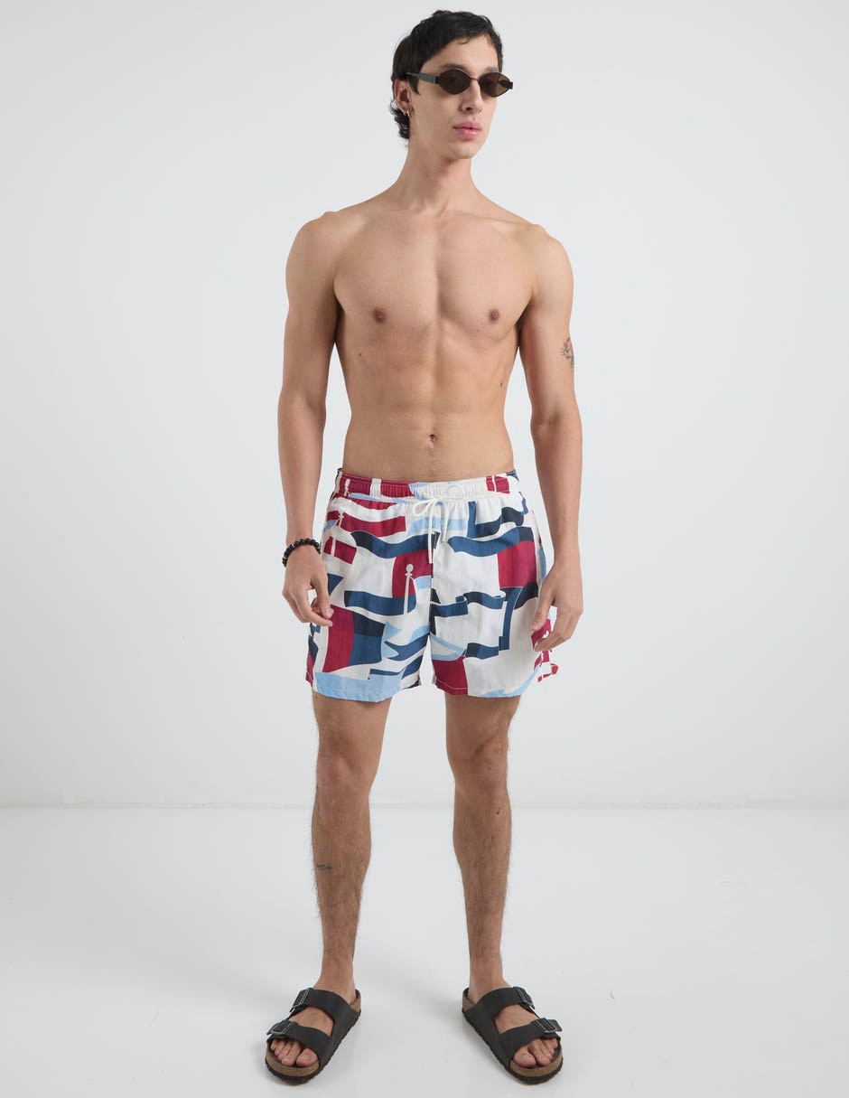 Traje de baño con bolsillos para hombre 3