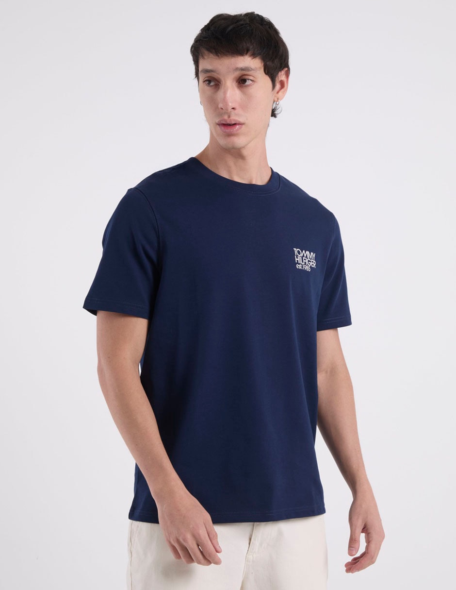 Playera cuello redondo para hombre