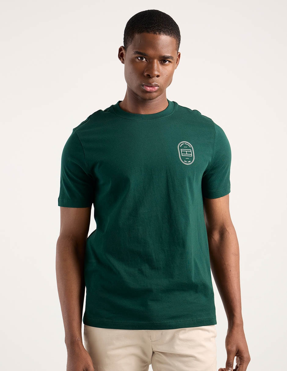 Playera Hilfiger cuello redondo para hombre