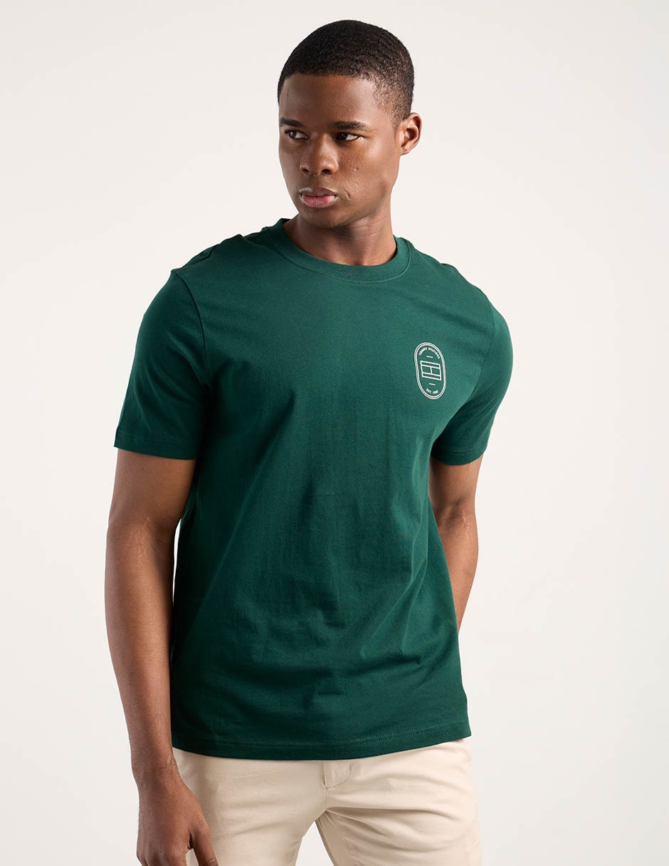 Playera Hilfiger cuello redondo para hombre 2