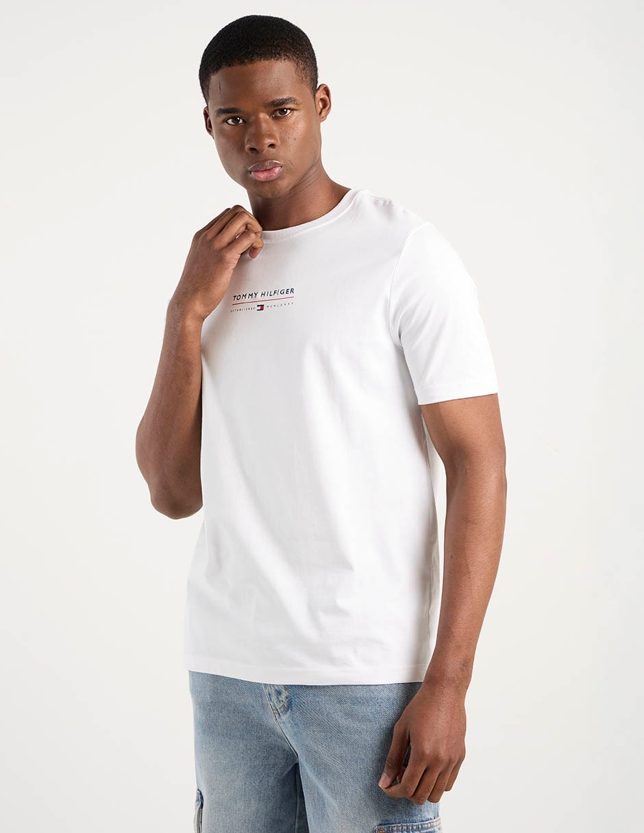 Playera Hilfiger cuello redondo para hombre 2