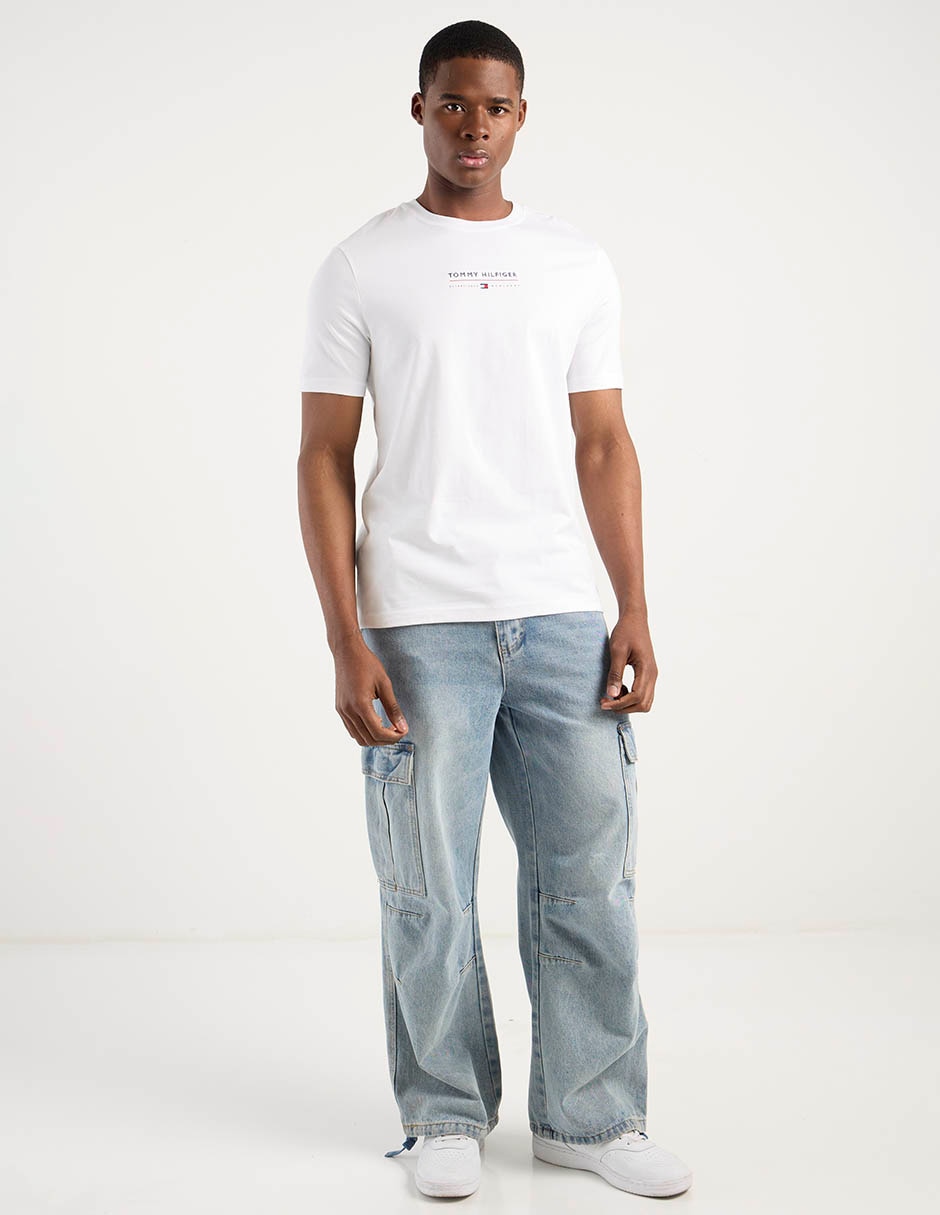 Playera Hilfiger cuello redondo para hombre 3